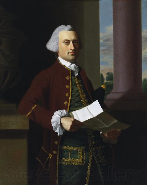 John Singleton Copley Portrait of Woodbury Langdon France oil painting art